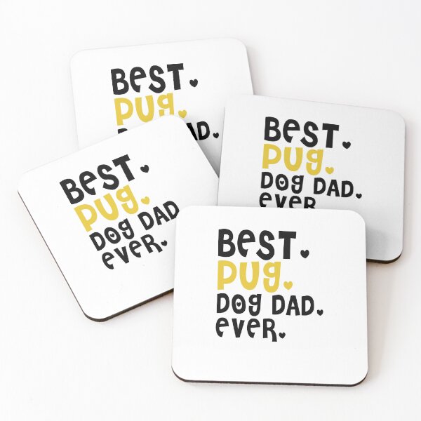 Item preview, Best Pug Dog Dad Ever designed and sold by autlu.