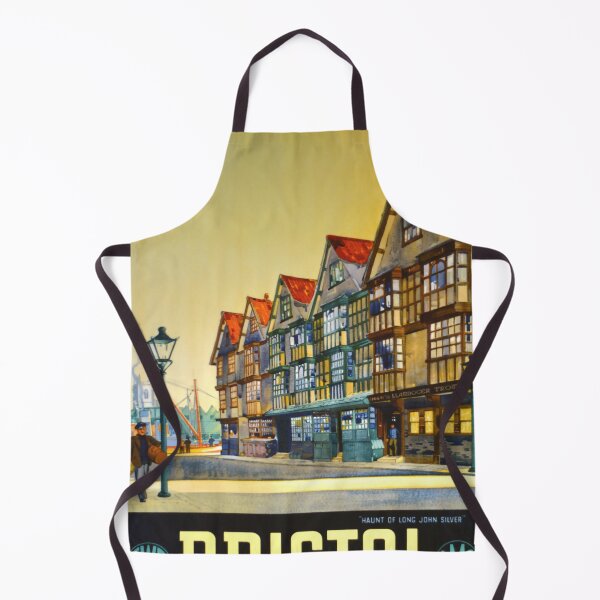 Item preview, Bristol retro poster designed and sold by CorasPosters.