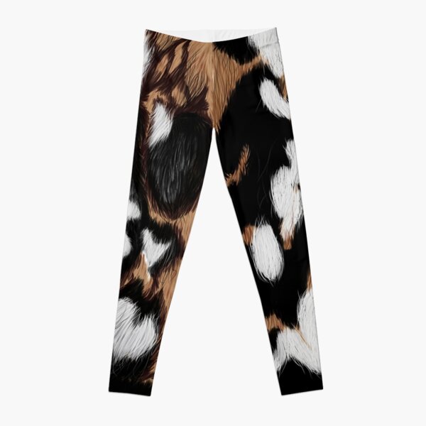 African Wild Dog Camo Leggings