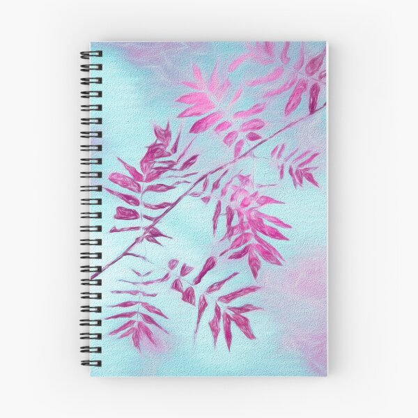 Item preview, Pink rowan with baby blue background designed and sold by SulkaCreative.