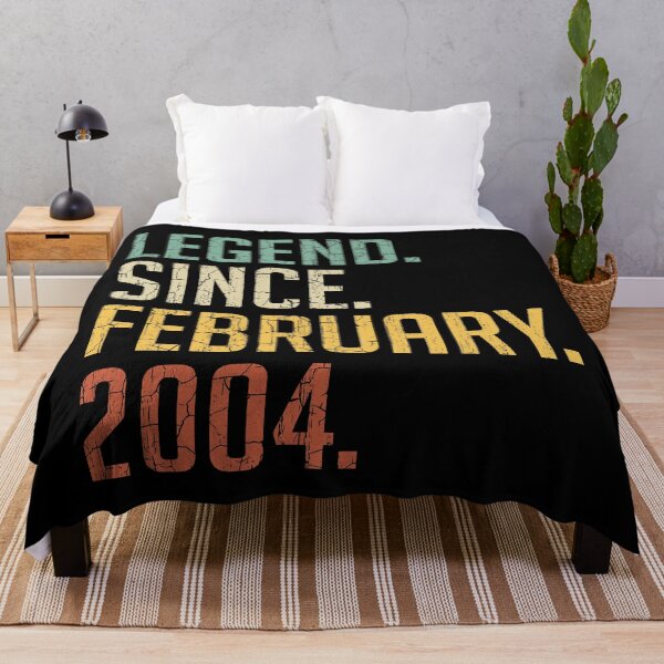 Item preview, Legend Since February 2004 17th Birthday Gift 17 Years Old Vintage February 2004 designed and sold by Takatv.