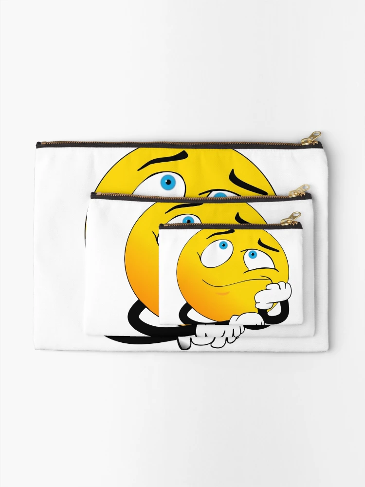 Thumbnail 2 of 4, Zipper Pouch, Smiley designed and sold by RKR2.