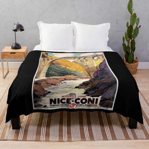 Item preview, Nice-Coni retro poster designed and sold by CorasPosters.