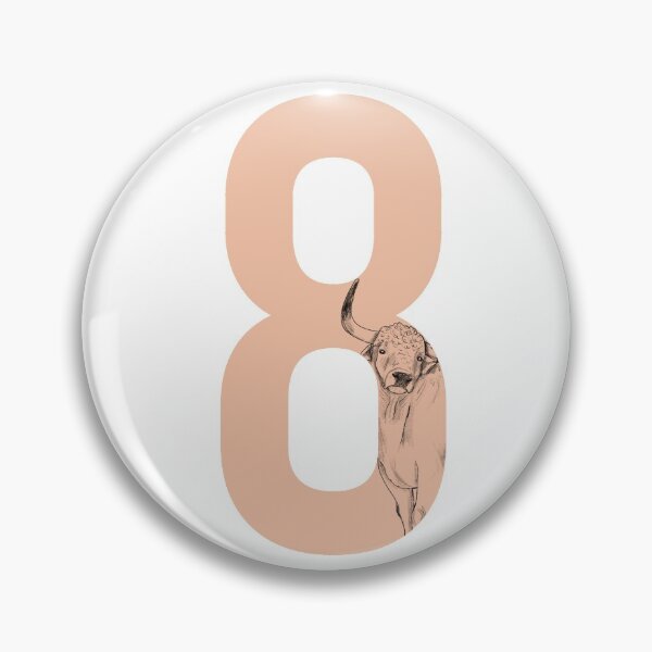 Item preview, Type 8 Bull Enneagram Peach designed and sold by Zeitgeist-.