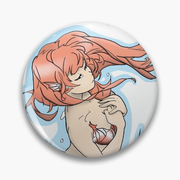 koï mermaid Badge