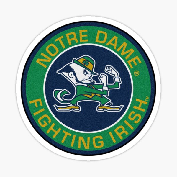 University of Notre Dame Sports Fan American Football Sticker