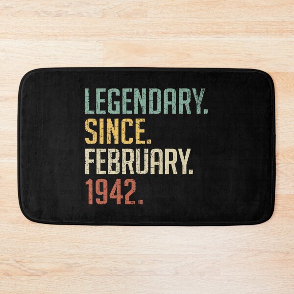 Item preview, Legendary Since February 1942 79th Birthday Gift 79 Years Old Vintage February 1942 designed and sold by Takatv.
