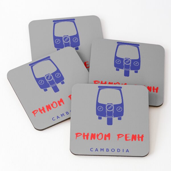 Item preview, Phnom Penh Cambodia Kampuchea Tuk-Tuk designed and sold by Hoiho Adventure Shirts.