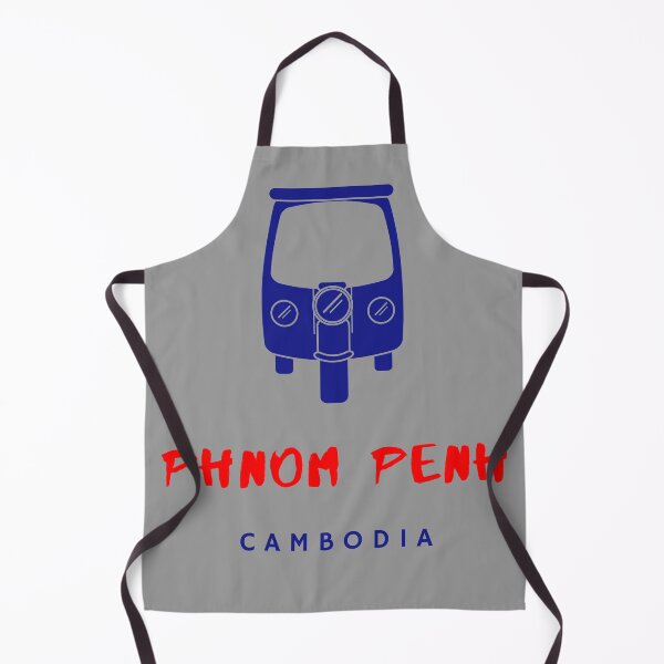Item preview, Phnom Penh Cambodia Kampuchea Tuk-Tuk designed and sold by Hoiho Adventure Shirts.