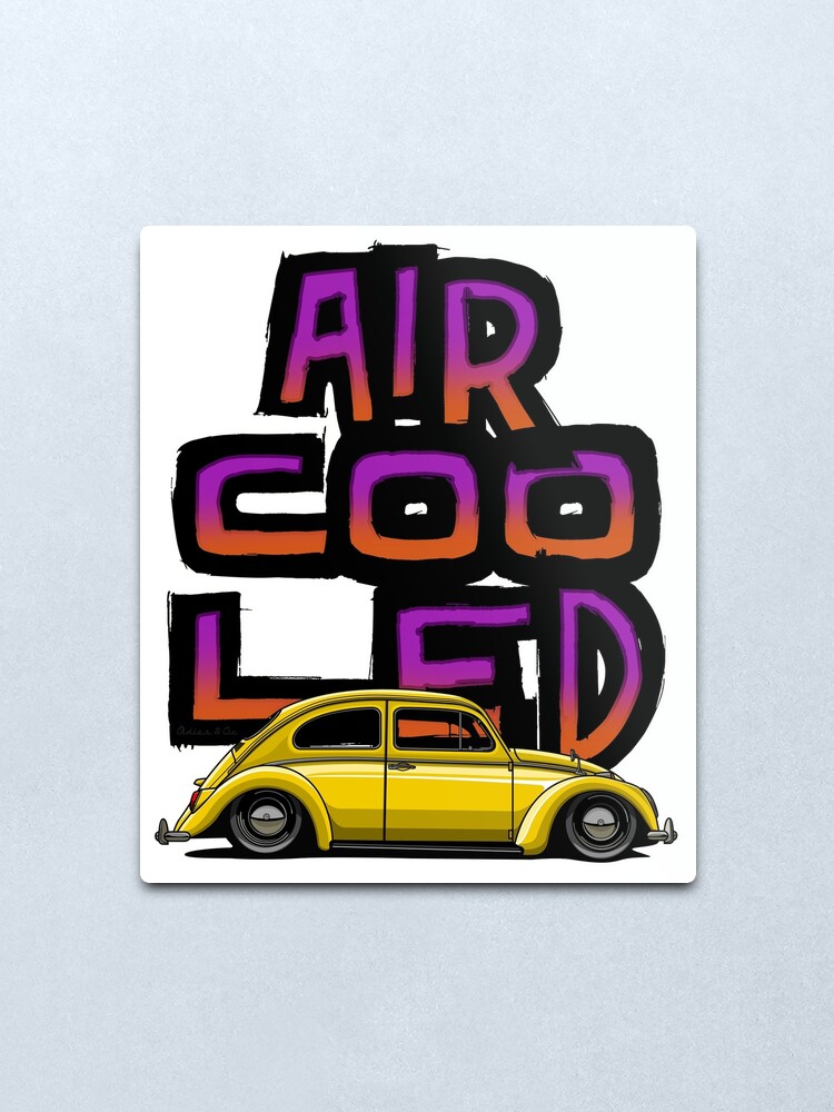 Alternate view of Aircooled nation Metal Print
