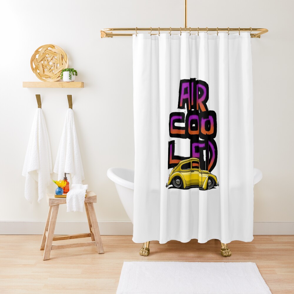 Aircooled nation Shower Curtain