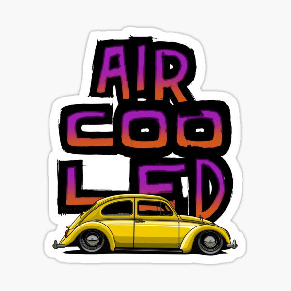 Aircooled nation Sticker