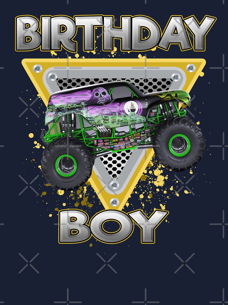 grave digger birthday shirt