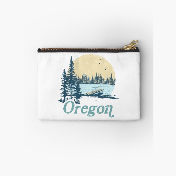 Item preview, Vintage Oregon Dock By A Lake In The Woods designed and sold by GreatLakesLocal.