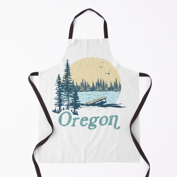 Item preview, Vintage Oregon Dock By A Lake In The Woods designed and sold by GreatLakesLocal.