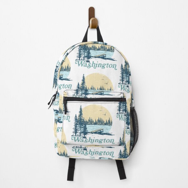 Item preview, Vintage Washington Dock By A Lake In The PNW Woods designed and sold by GreatLakesLocal.