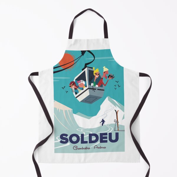 Item preview, Soldeu ski poster designed and sold by GAGodel.