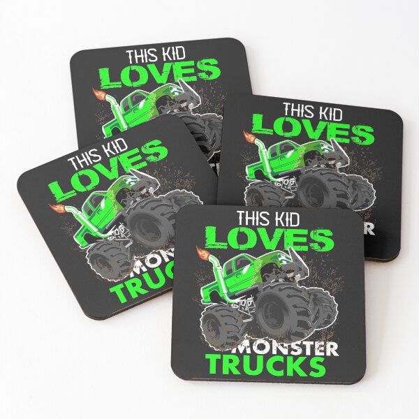 Item preview, Youth Monster Trucks, this kid loves monster trucks, Boys car Boys and Girls Gift designed and sold by hadlamcom.