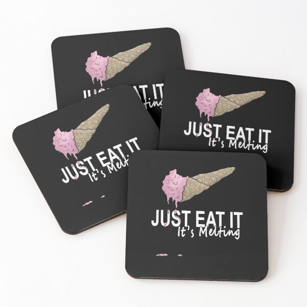 Item preview, Just Eat It It’s Melting Funny Strawberry Ice Cream Fitness  designed and sold by T-minus.