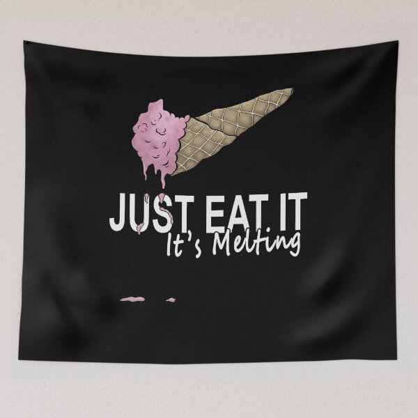 Item preview, Just Eat It It’s Melting Funny Strawberry Ice Cream Fitness  designed and sold by T-minus.