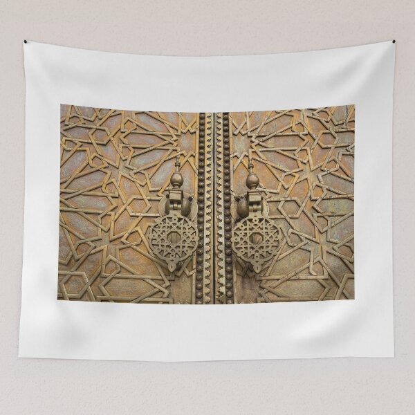 Item preview, Golden door of the Royal Palace in Fez, Morocco designed and sold by mitzobs.