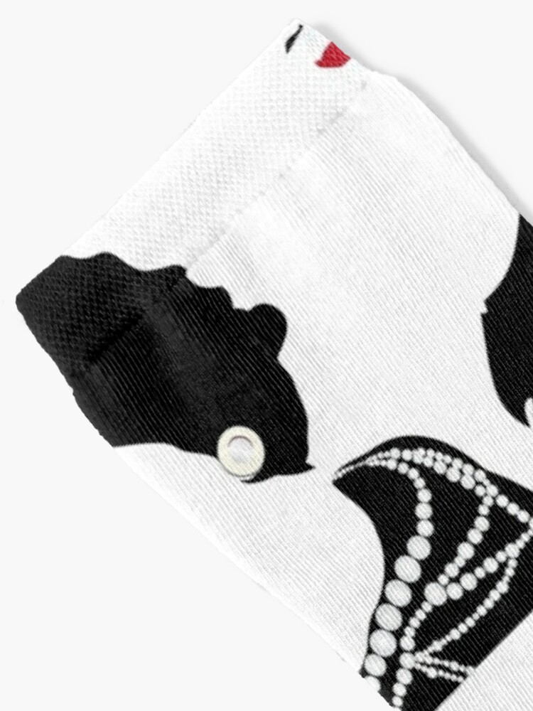 Minimal Coco Chanel  Socks for Sale by Dilyana Rumenova