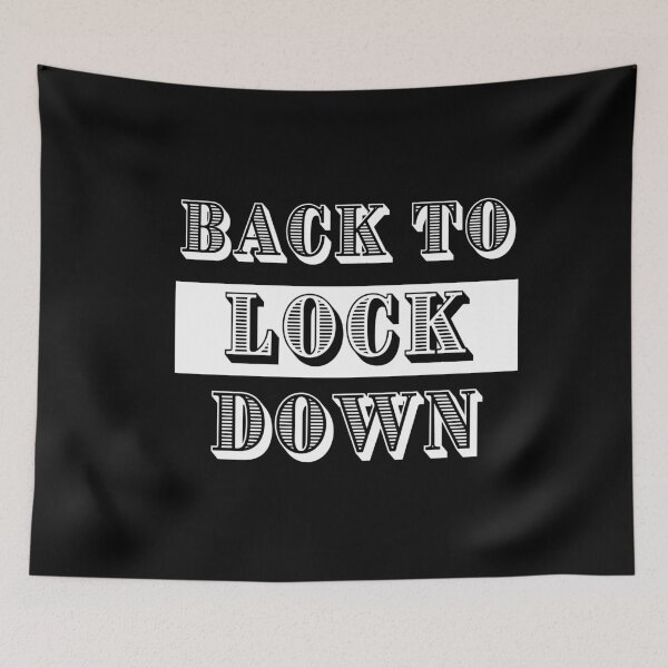 Item preview, back in lockdown designed and sold by fra02.