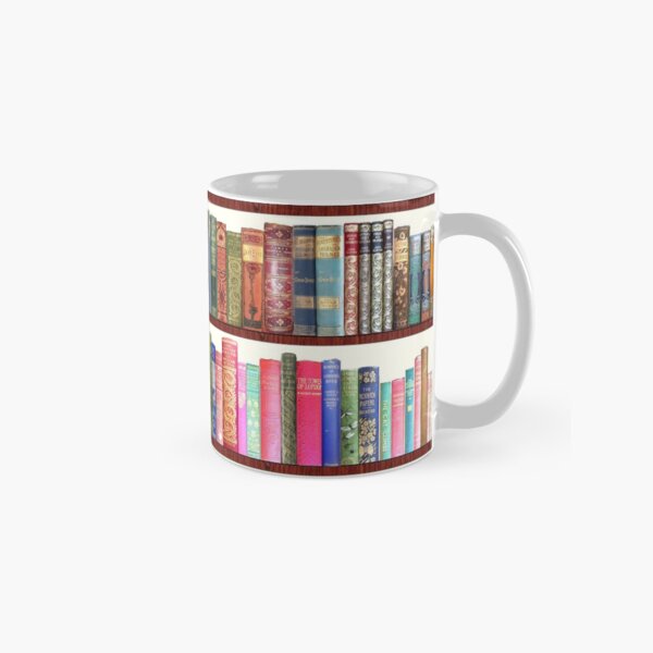 Jane Austen Antique Books Classic Mug