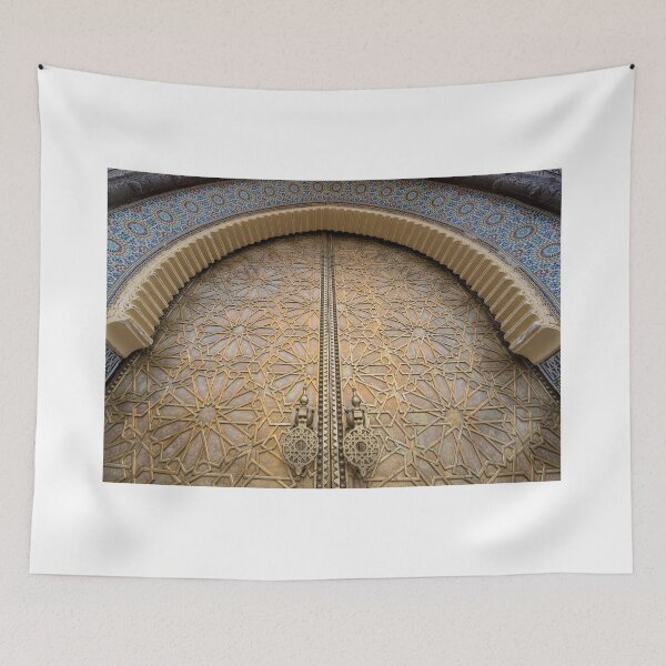 Item preview, Golden door of the Royal Palace in Fez, Morocco designed and sold by mitzobs.