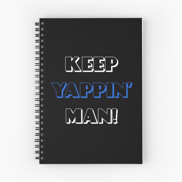 Item preview, Keep Yappin Man Joe Biden presidential debate Quote designed and sold by CreatedbyJR.