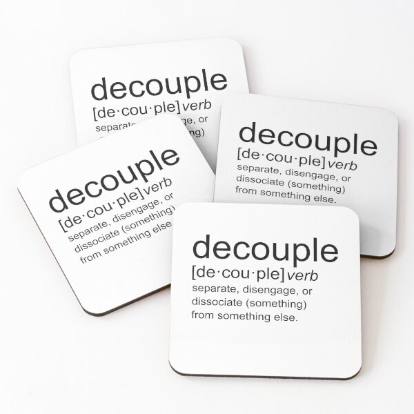 Item preview, Decouple Definition Meaning designed and sold by jacks-tees.