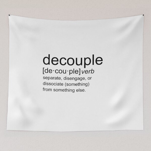 Item preview, Decouple Definition Meaning designed and sold by jacks-tees.