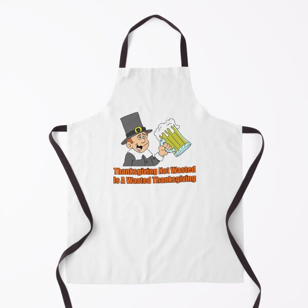 Item preview, Thanksgiving Not Wasted Pilgrim Beer Cartoon Funny Party designed and sold by jaycartoonist.