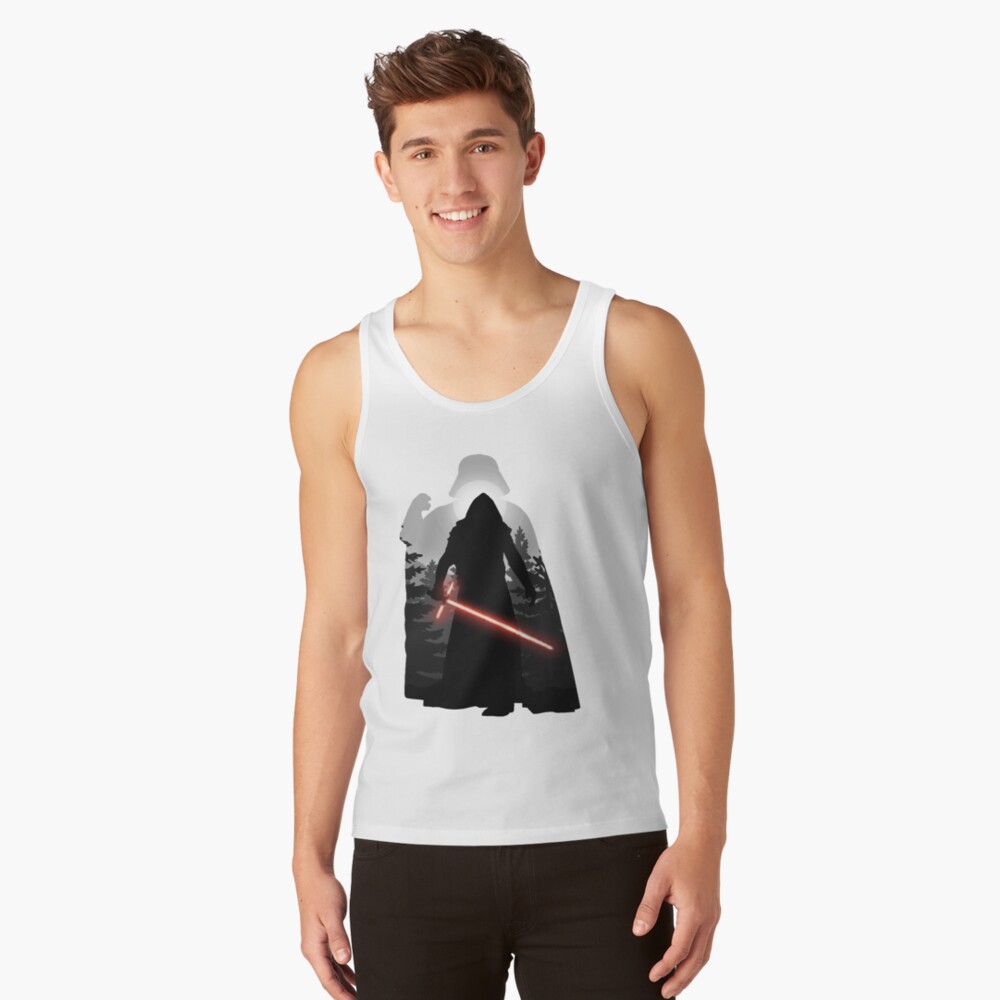 Vista previa del artículo con la obra «Camiseta de tirantes», diseñado y vendido por Digital-Dweller.