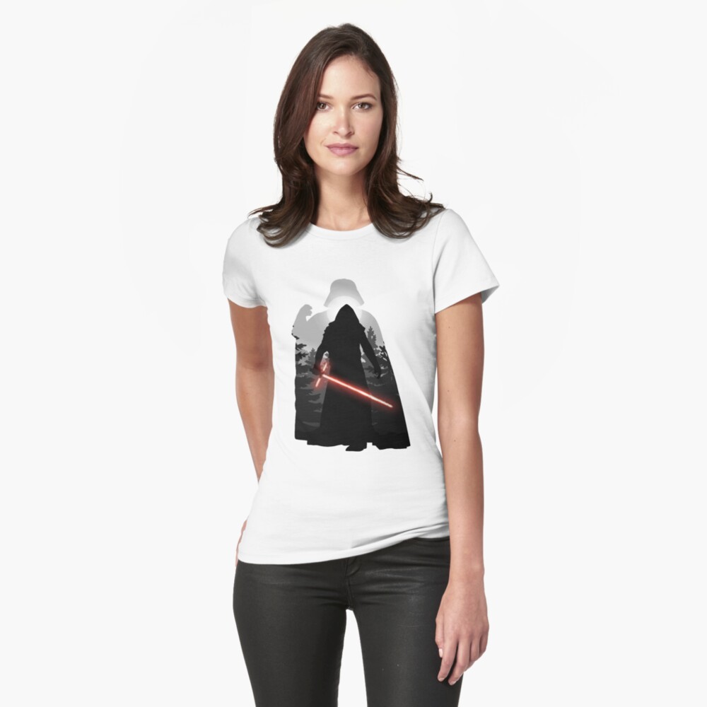 Vista previa del artículo con la obra «Camiseta entallada», diseñado y vendido por Digital-Dweller.