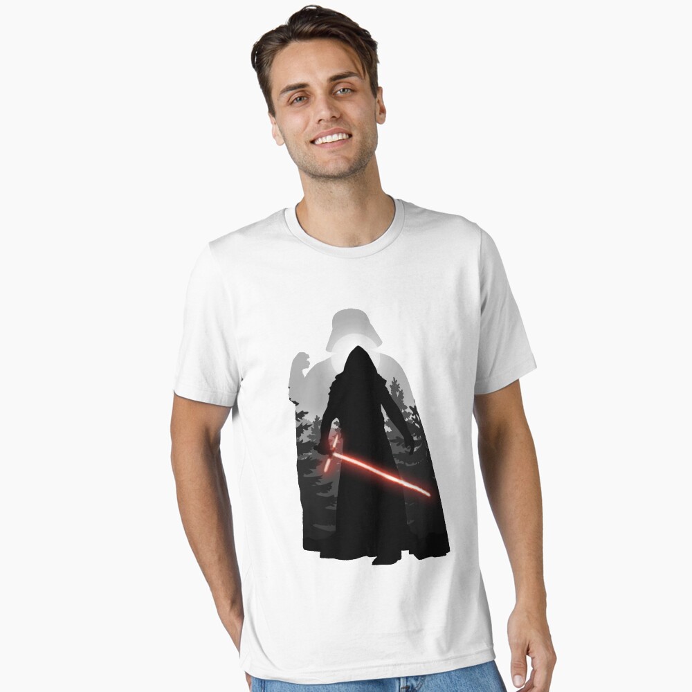 Vista previa del artículo con la obra «Camiseta esencial», diseñado y vendido por Digital-Dweller.