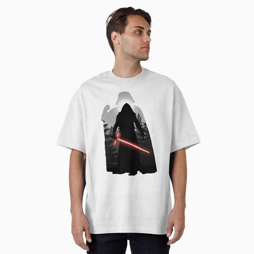 Vista previa del artículo con la obra «Camiseta oversize», diseñado y vendido por Digital-Dweller.