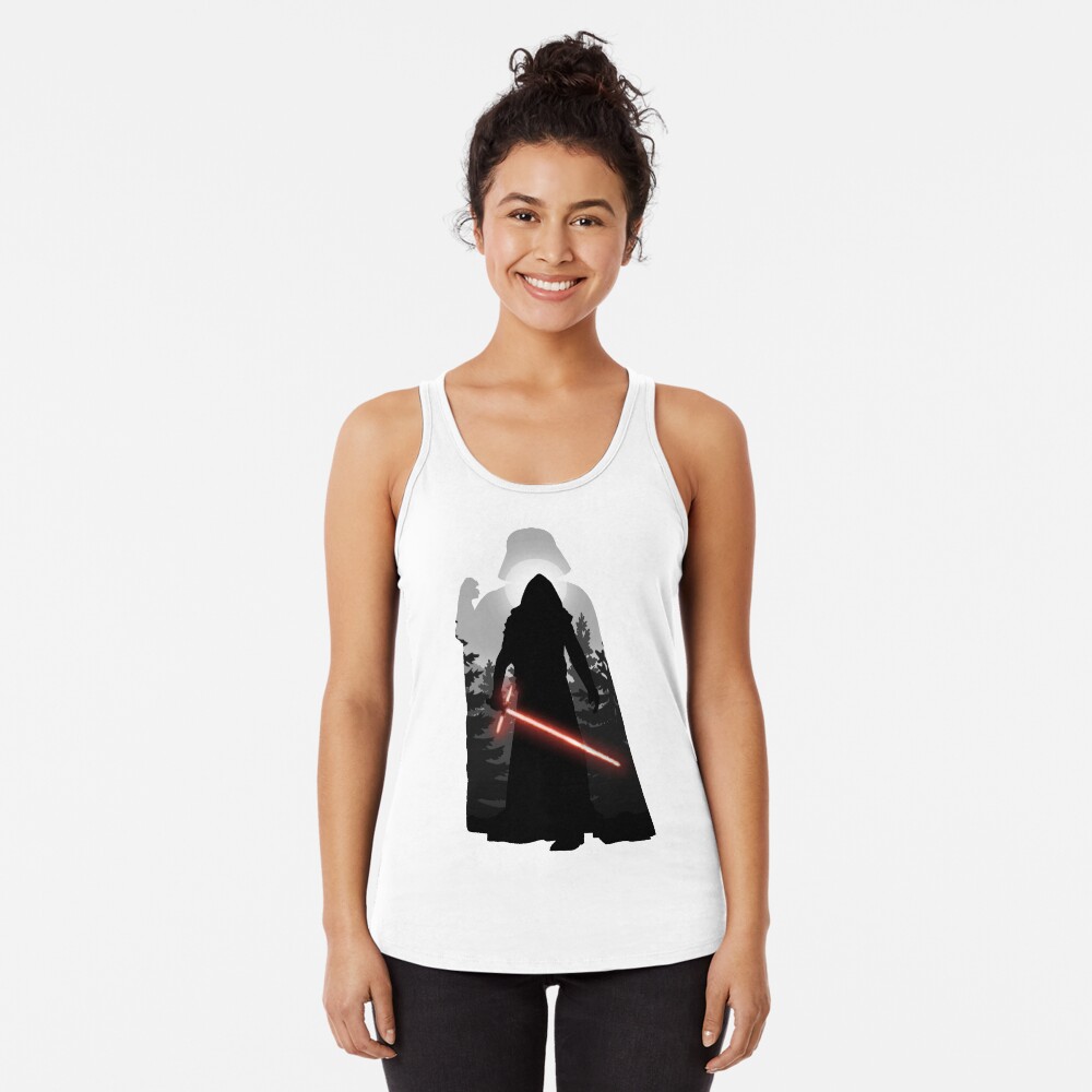 Vista previa del artículo con la obra «Camiseta con espalda nadadora», diseñado y vendido por Digital-Dweller.