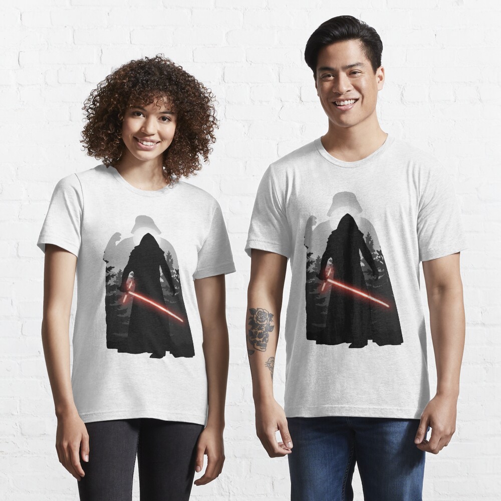 Vista previa del artículo con la obra «Camiseta esencial», diseñado y vendido por Digital-Dweller.