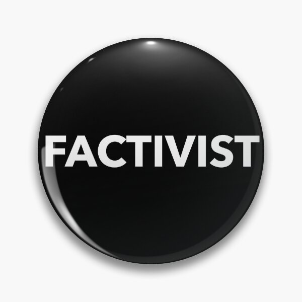 Item preview, Factivist designed and sold by MadEDesigns.