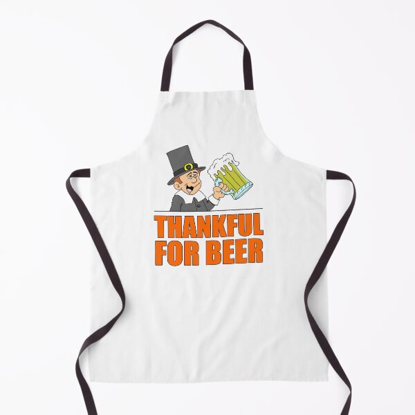 Item preview, Thankful For Beer Funny Pilgrim Thanksgiving Cartoon designed and sold by jaycartoonist.