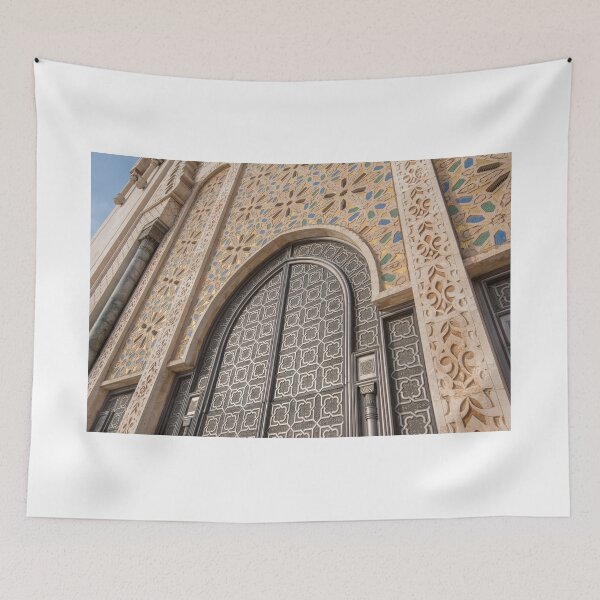 Item preview, Ornate exterior moroccan brass door designed and sold by mitzobs.