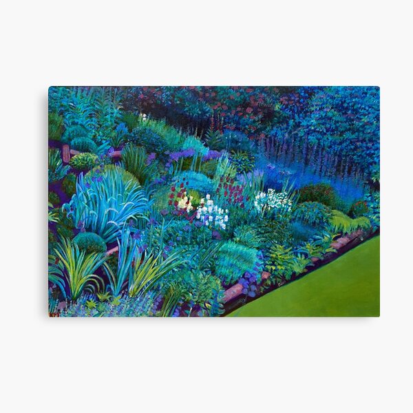 Blue garden Canvas Print