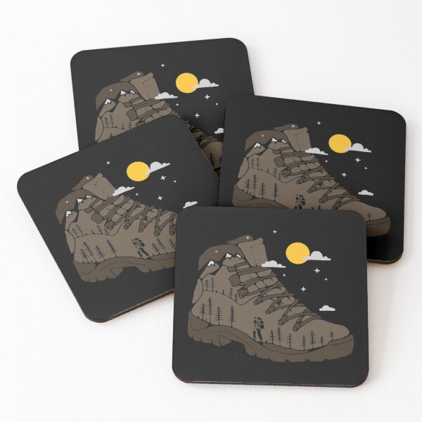 Item preview, Hiking boot scenery designed and sold by Rakos-Merch.