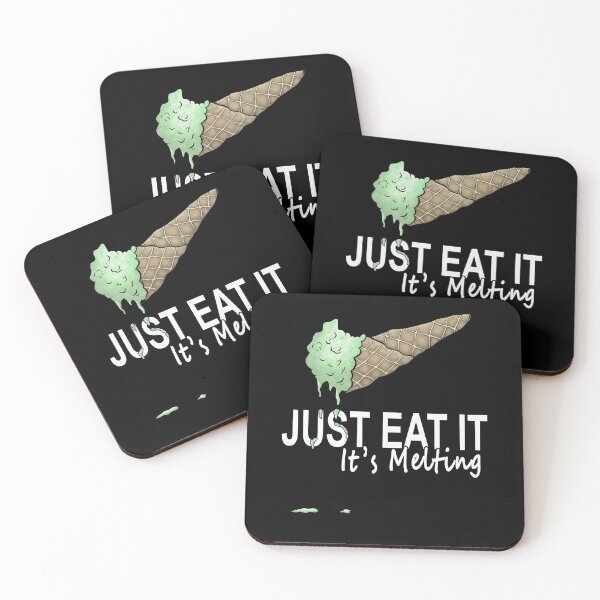 Item preview, Just Eat It It’s Melting Funny Mint Ice Cream Fitness  designed and sold by T-minus.
