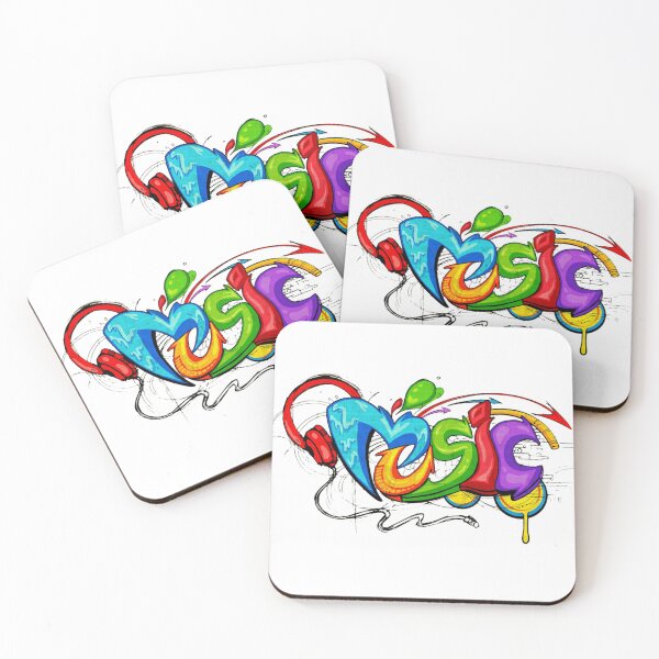 Item preview, Colorful Music abstract design designed and sold by Sovik Goswami.