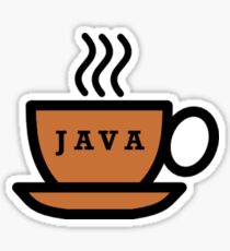 Java Mug Sticker