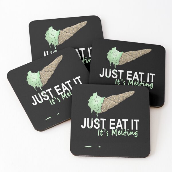 Item preview, Just Eat It It’s Melting Funny Mint Ice Cream Fitness  designed and sold by T-minus.