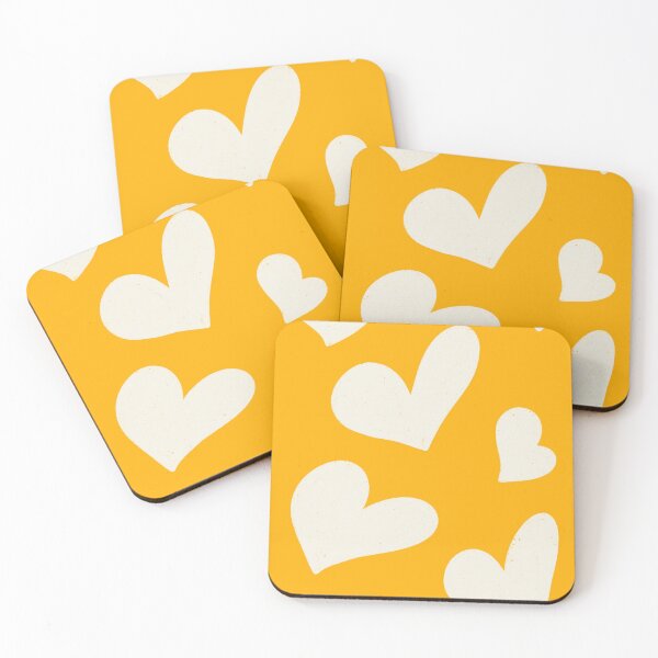 Item preview, Yellow Big heart designed and sold by constancelim.