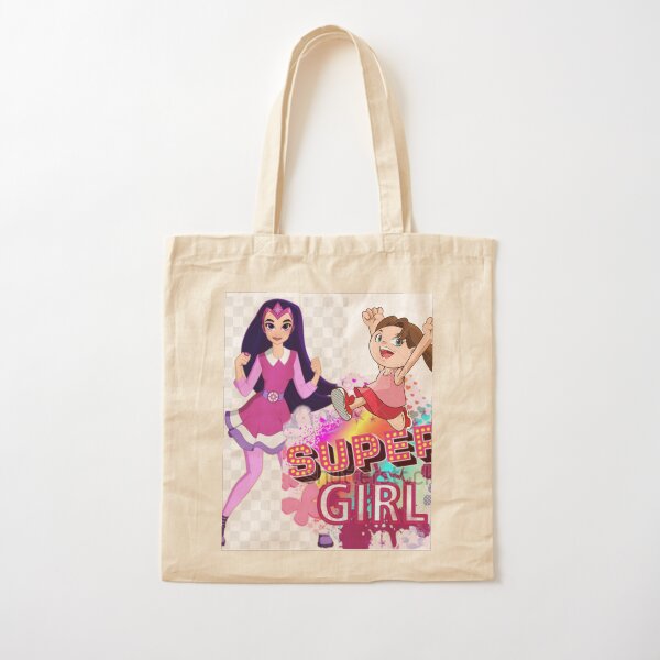 Super Girl is dedicated to all Girls. Cotton Tote Bag
